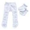 Heless Dukkeklær 35-45 cm - Hvit Strømpebukse og sokker
