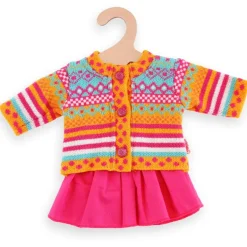 Heless Dukkeklær 35-45 cm - "jolly" Strikkegenser og skjørt