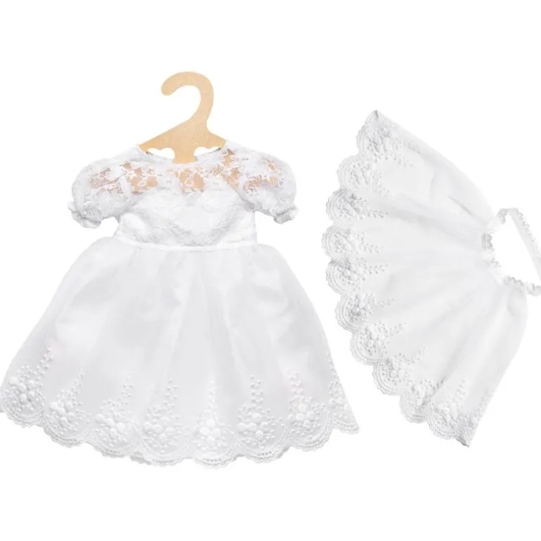 Heless Dukkeklær 28-35 cm - "Sissi" Brudekjole med slør