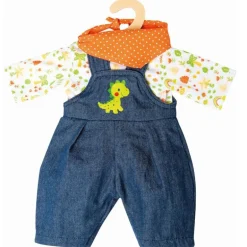 Heless Dukkeklær 35-45 cm - Snekkerbukse m/ dino motiv