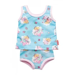 Heless Dukkeklær 35-45 cm - Undertøy med enhjørningdekor