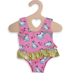 Heless Dukkeklær 35-45cm - Enhjørning Badetrakt
