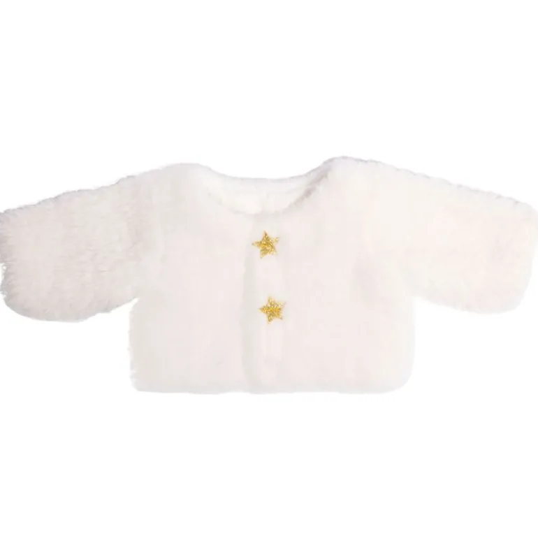 Heless Dukkeklær 35-45cm - "Yuki" Plysj-Jakke m/ tyllskjørt