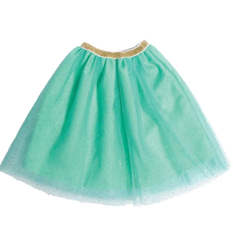 Heless Dukkeklær 35-45cm - "Yuki" Plysj-Jakke m/ tyllskjørt