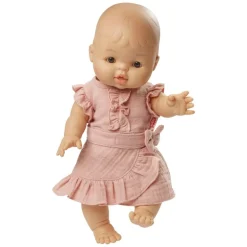 Heless Organic Cotton Dukkeklær 28-35cm - Omslagskjole