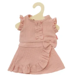 Heless Organic Cotton Dukkeklær 35-45cm - Omslagskjole