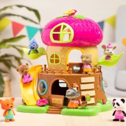 Li'l Woodzeez - Acorn Trehus med lys