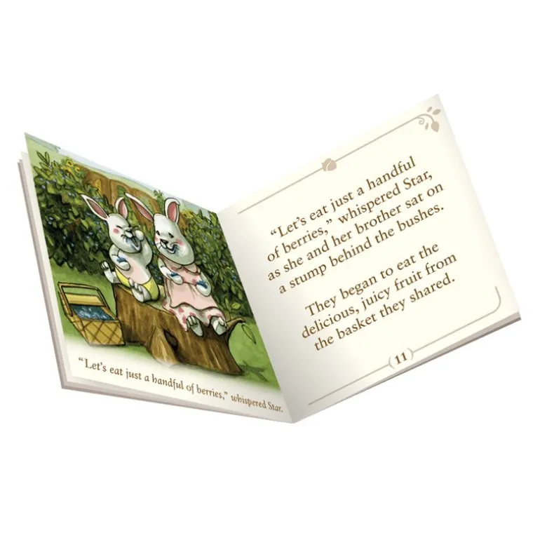 Li'l Woodzeez Figurer - Hoppingood Kaninfamilie