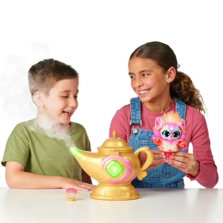 Magic Mixies Interaktiv Magisk Lampe m/ 60+ Reaksjoner - Rosa