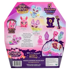 Magic Mixies Mixlings Crystal Woods 5-Pakning - Magical Rainbow