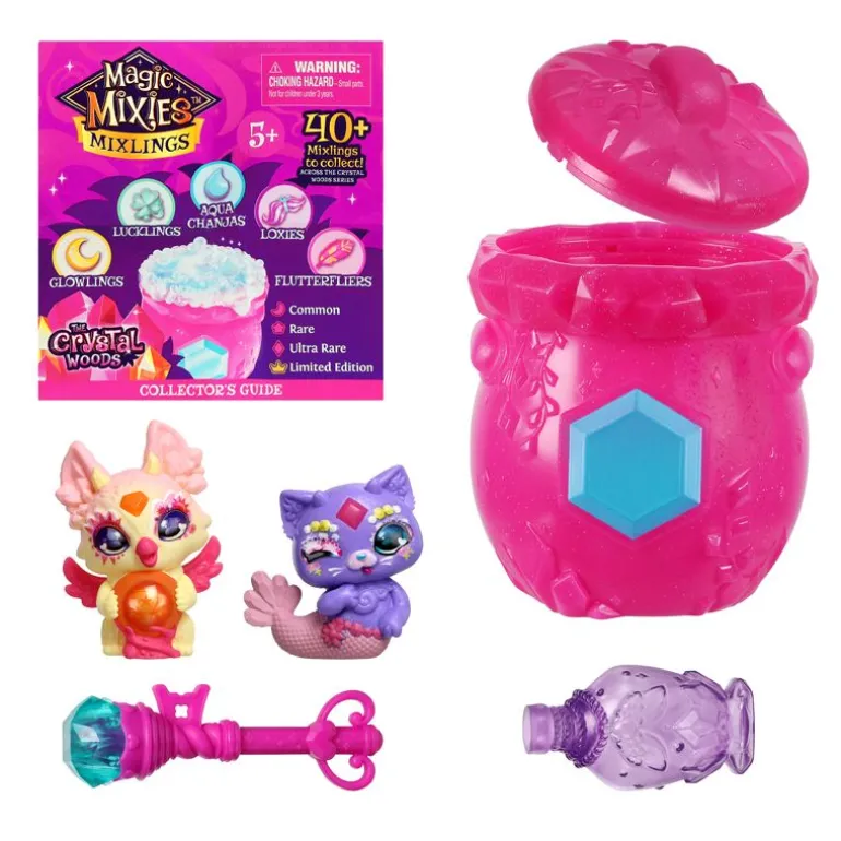 Magic Mixies Mixlings Crystal Woods 2-Pakning - Fizz & Reveal