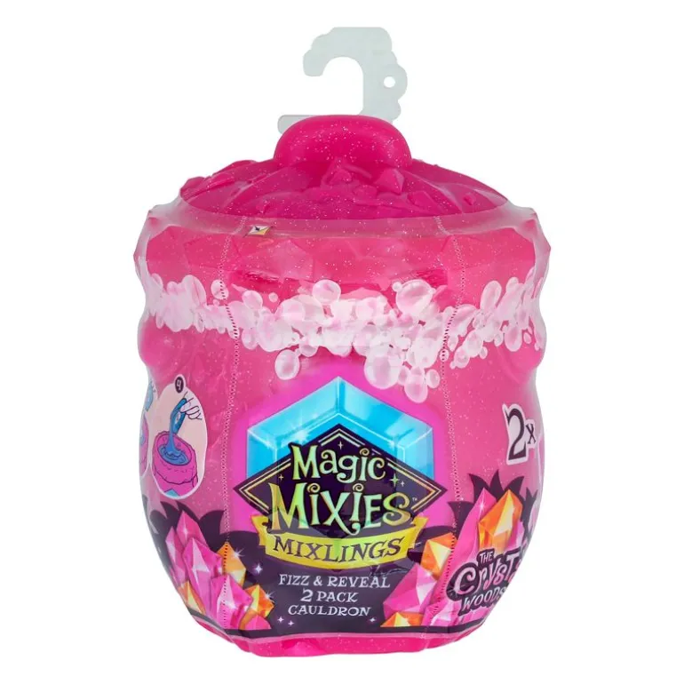 Magic Mixies Mixlings Crystal Woods 2-Pakning - Fizz & Reveal