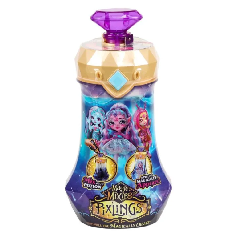 Magic Mixies Pixlings Dukke m/ tilbehør - Havfruen Marena