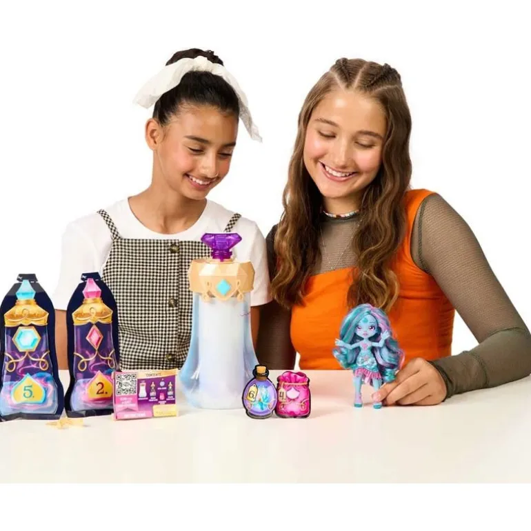 Magic Mixies Pixlings Dukke m/ tilbehør - Havfruen Marena