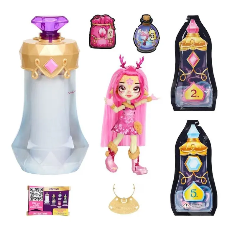 Magic Mixies Pixlings Dukke m/ tilbehør - Hjorten Willow