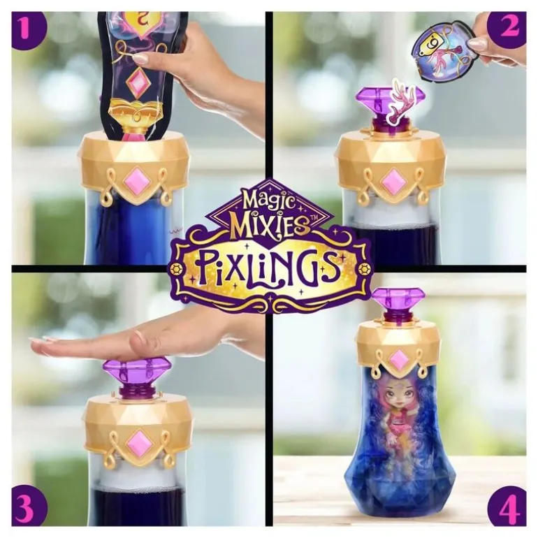 Magic Mixies Pixlings Dukke m/ tilbehør - Hjorten Willow