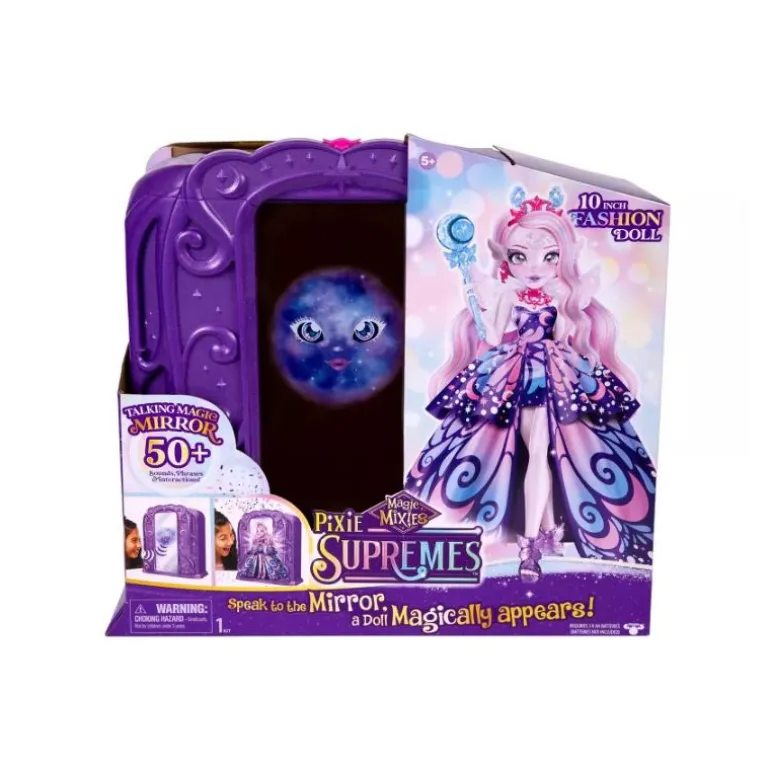 Magic Mixies Supremes Mirror Motedukke m/ 50+ lys og lyder