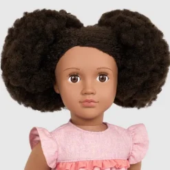 Our Generation Dukke 46 cm - Rochelle m/ rosa kjole