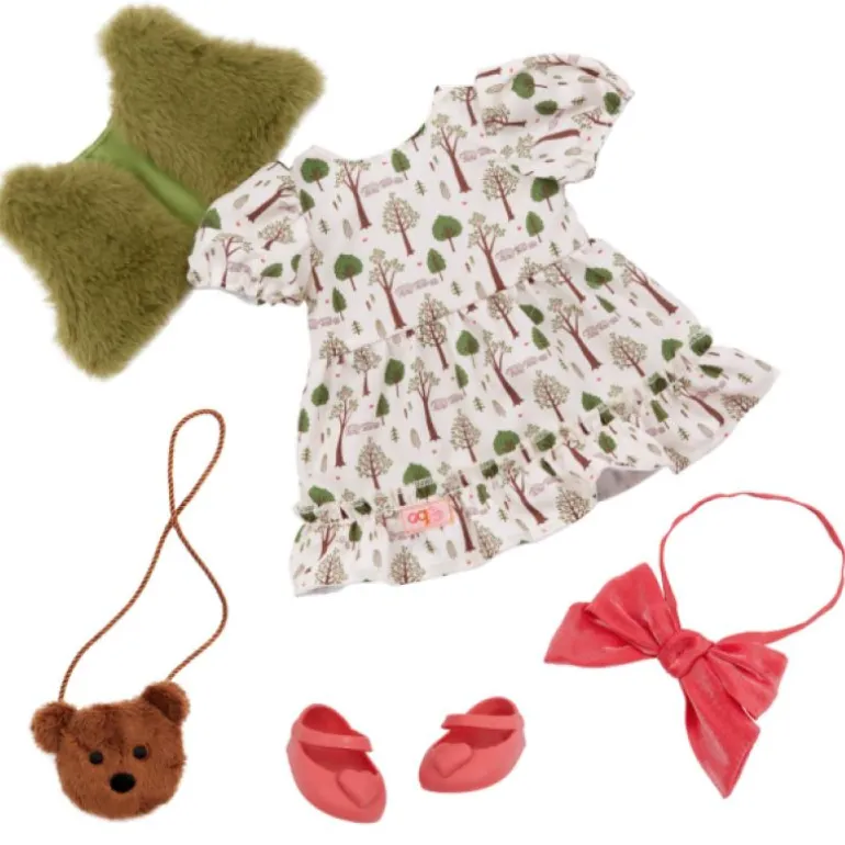 Our Generation Motedukke m/ "gullhår" antrekk 46cm - Addison