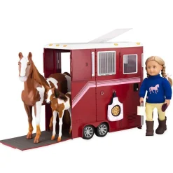 Our Generation Tilbehør - Fullt utstyrt hestehenger