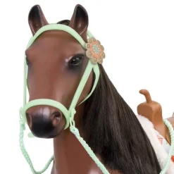 Our Generation Tilbehør - Buckskin Hest 50 cm med tilbehør