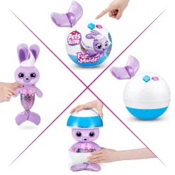 Pets Alive Furmaids Overraskelseplysj m/ lys og lyd