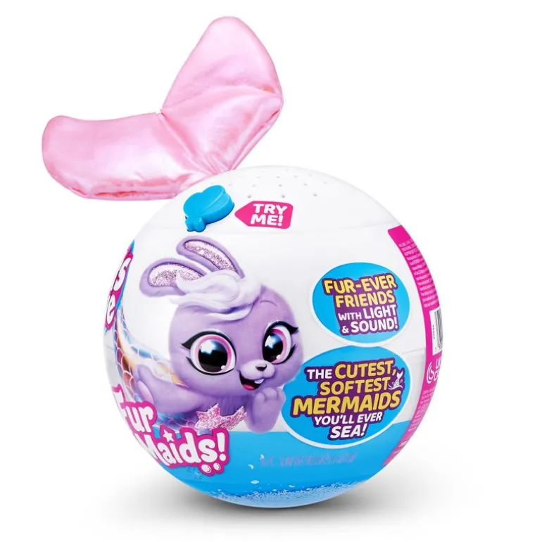 Pets Alive Furmaids Overraskelseplysj m/ lys og lyd