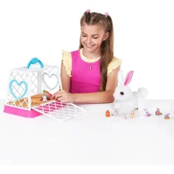 Pets Alive Interaktiv Mama & Baby Surprise m/ 10+ lydeffekter - Kanin