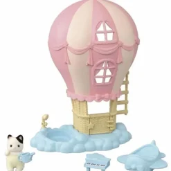 Sylvanian Families Babyballong-Lekehus m/ tuxedo katt