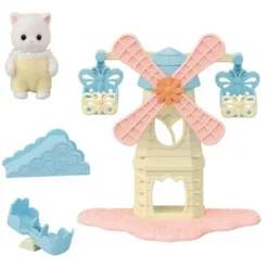 Sylvanian Families Babyvindmølle m/ persisk katt