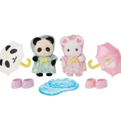 Sylvanian Families Barnehage Venner - Rainy Day Duo
