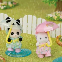 Sylvanian Families Barnehage Venner - Rainy Day Duo