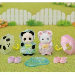 Sylvanian Families Barnehage Venner - Rainy Day Duo