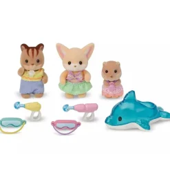 Sylvanian Families Barnehage Venner - Trio m/ bassengglede