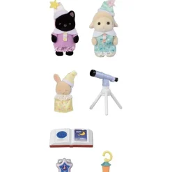 Sylvanian Families Barnehage Venner - Overnattingsfest Trio