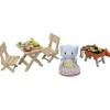 Sylvanian Families BBQ Piknik Sett m/ elefantjente