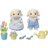 Sylvanian Families Blossom Gardening - Flora Rabbit Søsken