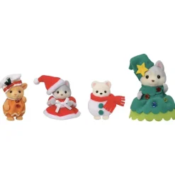 Sylvanian Families Calico Critters Figursett: God jul, venner