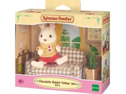 Sylvanian Families Chocolate Rabbit Father Figur- og Møbelsett