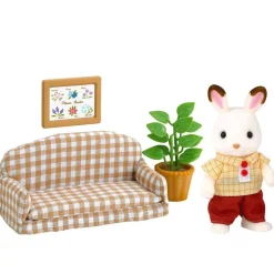 Sylvanian Families Chocolate Rabbit Father Figur- og Møbelsett