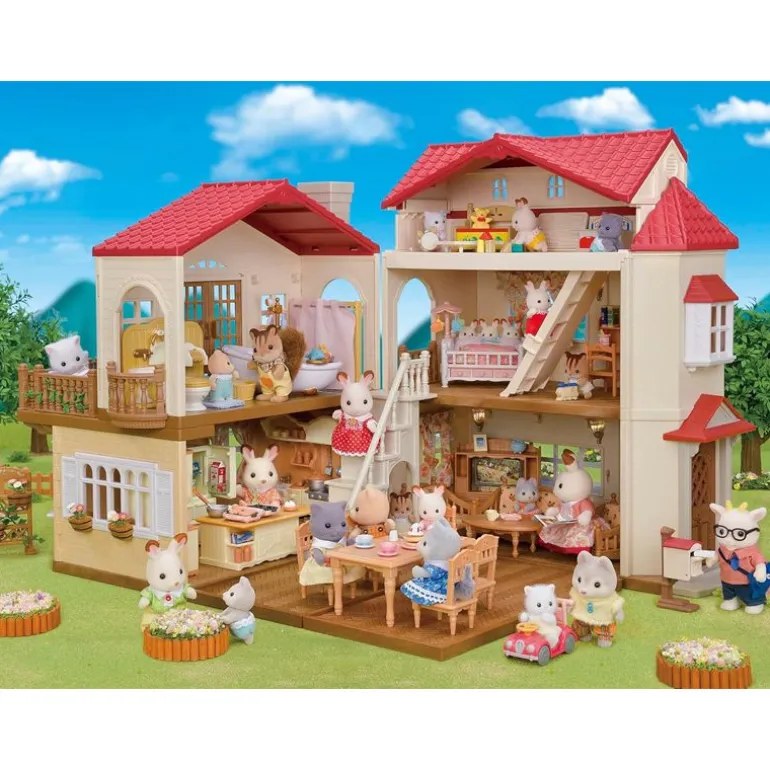Sylvanian Families Country Home Dukkehus m/ hemmelig lekerom
