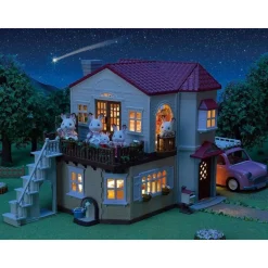 Sylvanian Families Country Home Dukkehus m/ hemmelig lekerom