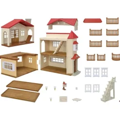 Sylvanian Families Country Home Dukkehus m/ hemmelig lekerom