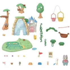 Sylvanian Families De Hemmelige Skogsfossene Lekehus
