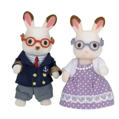 Sylvanian Families Familie Figursett m/ 2 figurer - Chocolate Rabbit Besteforeldre