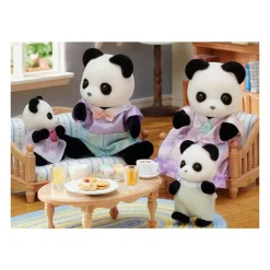 Sylvanian Families Familie Figursett m/ 4 figurer - Pookie Panda 5529