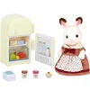 Sylvanian Families Figur m/ møbler og tilbehør - Chocolate Rabbit Mother 5014