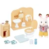 Sylvanian Families Figur m/ møbler og tilbehør - Chocolate Rabbit Brother 5015