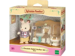 Sylvanian Families Figur m/ møbler og tilbehør - Chocolate Rabbit Brother 5015