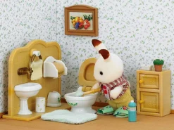 Sylvanian Families Figur m/ møbler og tilbehør - Chocolate Rabbit Brother 5015